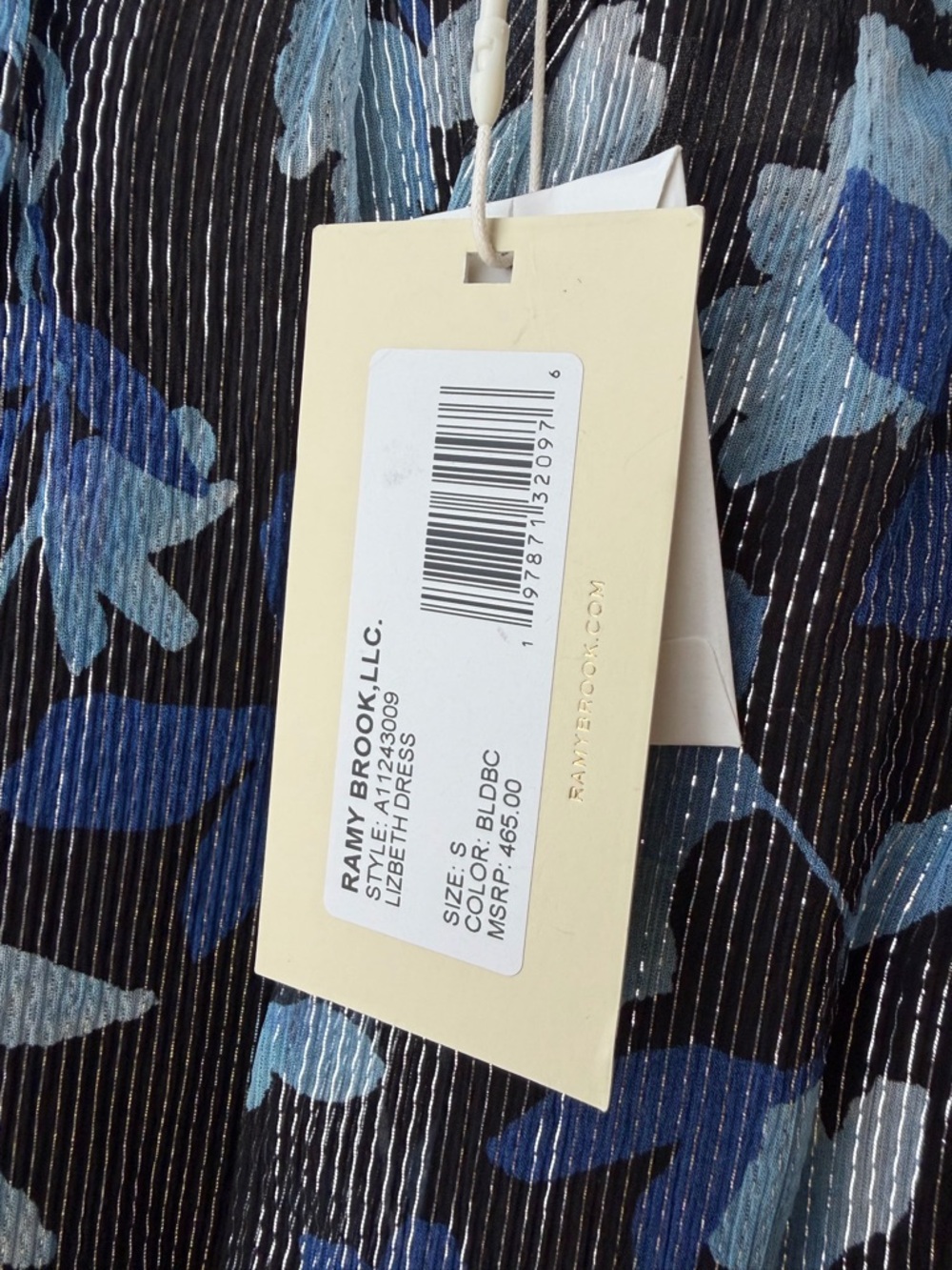 NWT Ramy Brook Silk Lizbeth Dress - S - Picture 7 of 7